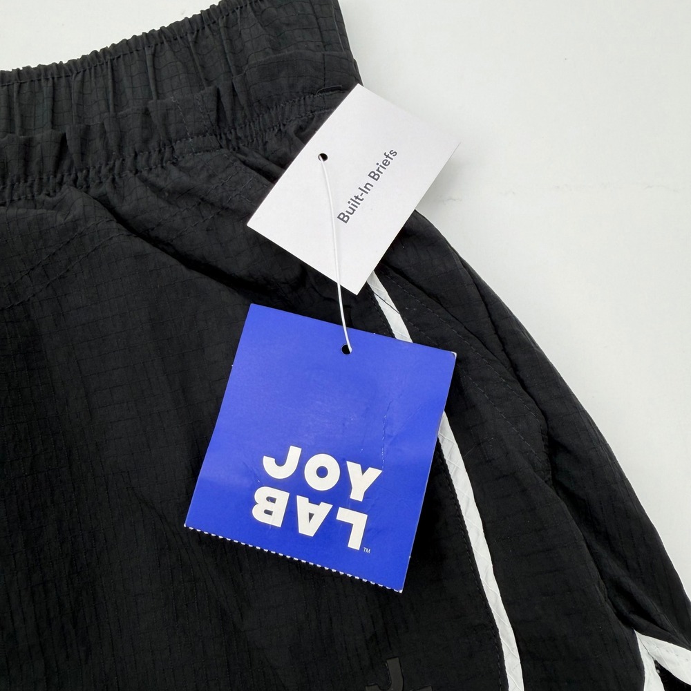 JoyLab Running Shorts Women's XL Black Built-In Brief Lined Athletic NWT 3" - Picture 3 of 8